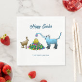 Ostereier Serviette (Beispiel)