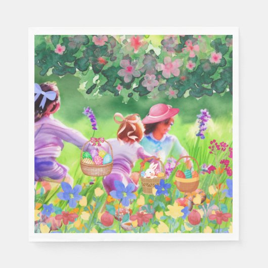 Ostereier Serviette (Vorderseite)