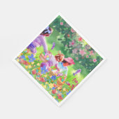 Ostereier Serviette (Ecke)