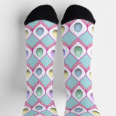Ostereier Socken (Oben)