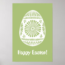 Ostereier-Sondertexposter