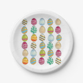 Ostereier , Sonnentag Ostern Pappteller (Vorderseite)
