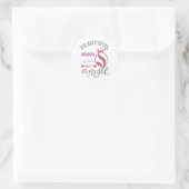 Ostereier , Sonnentag Ostern Runder Aufkleber (Tasche)