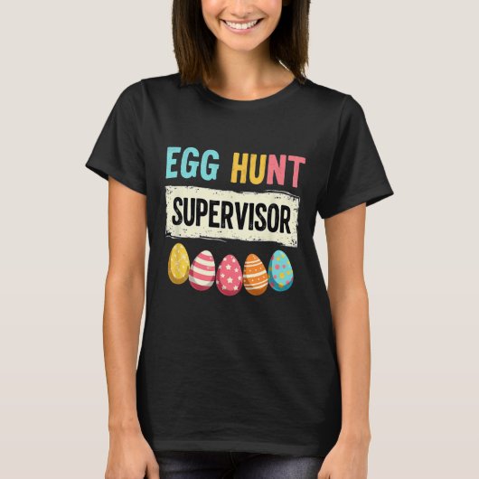 Ostereier-Such-Aufseher 2 T-Shirt (Vorderseite)
