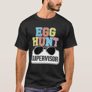 Ostereier-Such-Aufseher Lustige Mutter Vater Männe T-Shirt