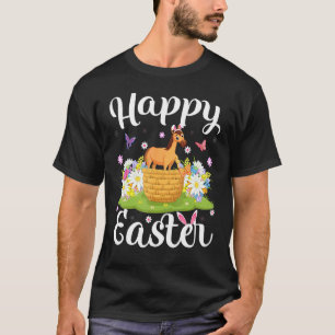 Ostereier-Suche Florales Pferd Ostersonntag T-Shirt