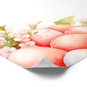 Ostereier-Suche mit rosa Lastwagen Poster (Ecke)