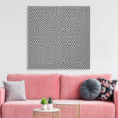 Ostereier-Suche OpArt Leinwanddruck (Insitu (Wohnzimmer))
