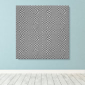 Ostereier-Suche OpArt Leinwanddruck (Insitu (Holzboden))