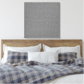 Ostereier-Suche OpArt Leinwanddruck (Insitu (Schlafzimmer))