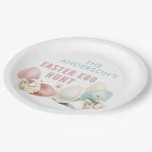 Ostereier-Suche Pappteller (Schrägansicht)