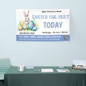 OSTEREIER-SUCHE PTO PTA Kirchenbanner Banner (Messeveranstaltung)