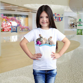 Ostereier T - Shirt Zwei Kaninchen & Ostereier