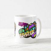 Ostereier-Tasse anpassbar Kaffeetasse (VorderseiteRechts)
