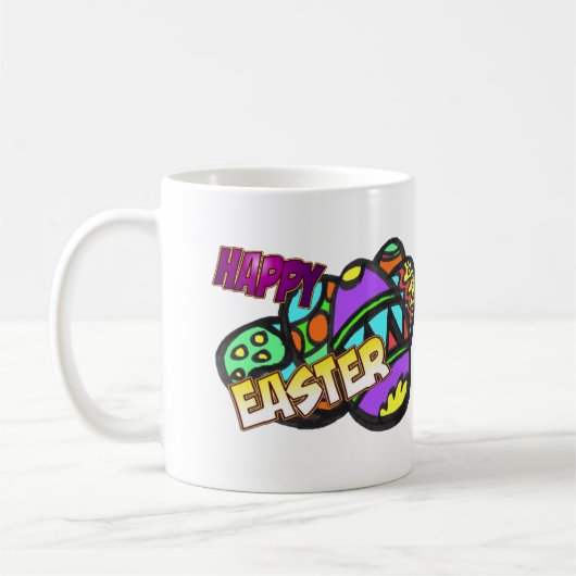 Ostereier-Tasse anpassbar Kaffeetasse (Links)