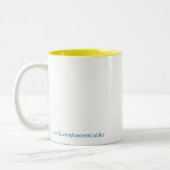 Ostereier-Tasse Zweifarbige Tasse (Links)