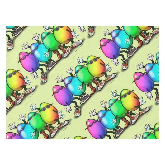 Ostereier Tischdecke (Vorderseite (Horizontal))