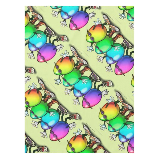 Ostereier Tischdecke (Vorderseite)