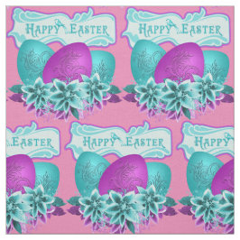 Ostereier und Blume zu Ostern 4,5" Stoff
