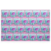 Ostereier und Blume zu Ostern 4,5" Stoff (Fat Quarter (45,7 x 55,9 cm))