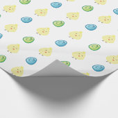 Ostereier und -eier geschenkpapier (Ecke)