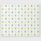 Ostereier und -eier geschenkpapier (Flach)