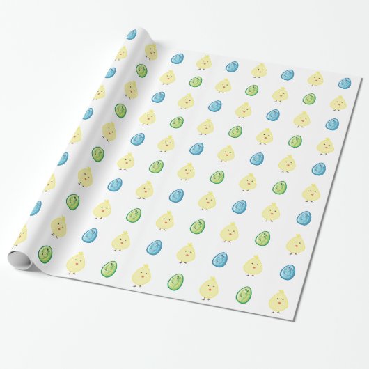 Ostereier und -eier geschenkpapier (Ungerollt)