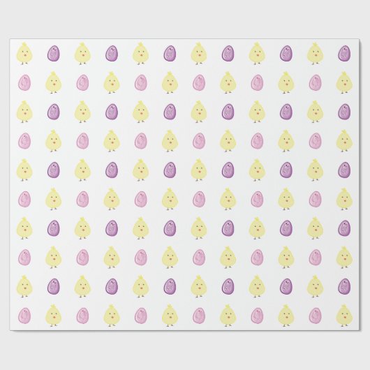 Ostereier und -eier geschenkpapier (Flach)