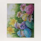 Ostereier und Feldmäuse Kunst, Dichtung und Musik Puzzle (Vertikal)