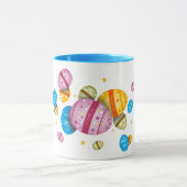 Ostereier und Gänseblümchen Tasse (Zentrum)
