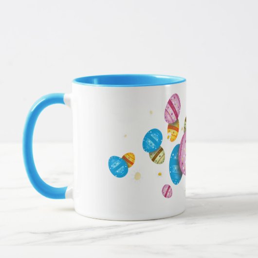 Ostereier und Gänseblümchen Tasse (Links)