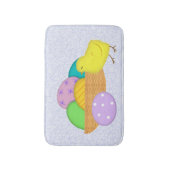 Ostereier und Kichermatte Badematte (Vorderseite Vertikal)