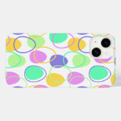 Ostereier und Konturen Case-Mate iPhone Hülle (Rückseite (Horizontal))
