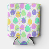 Ostereier und Konturen Dosenkühler (Vorderseite)