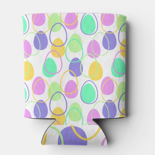 Ostereier und Konturen Dosenkühler (Rückseite)