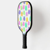 Ostereier und Konturen Pickleball Schläger (Links)