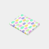 Ostereier und Konturen Post-it Klebezettel (angewinkelt)