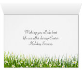 Ostereier und -küken mit Blume (Innenansicht Horizontal (Unten))