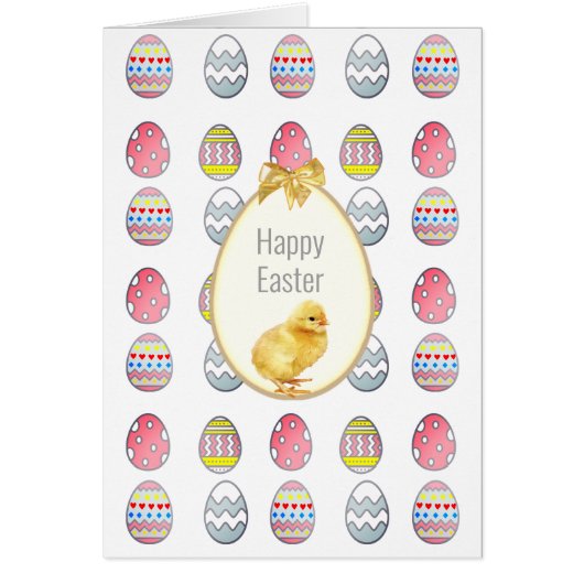 Ostereier und Niedliches Küken (Vorne)