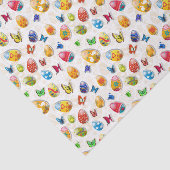 Ostereier und Schmetterlinge Seidenpapier (Ausschnitt)