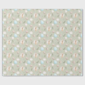 Ostereier und Sonnenschutzpapier Geschenkpapier (Flach)