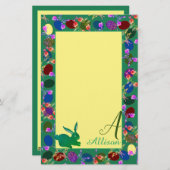 Ostereier und Sonnenstrahlen Briefpapier (Vorne/Hinten)