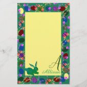 Ostereier und Sonnenstrahlen Briefpapier (Vorderseite)