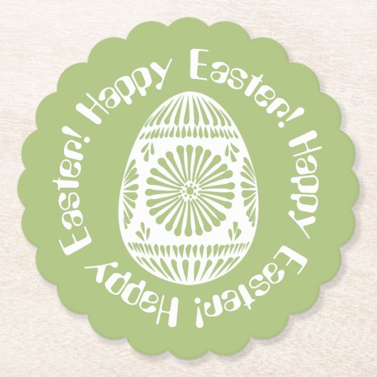 Ostereier-Untersetzer 1 Untersetzer (Vorderseite)