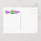 Ostereier Urlaubspostkarte Feiertagspostkarte (Rückseite)