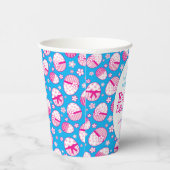 Ostereier-Uroblau Pappbecher (Rechts)