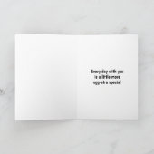 Ostereier Valentinstag Karte (Innenseite)