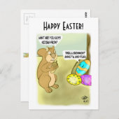 Ostereier verstecken postkarte (Vorne/Hinten)