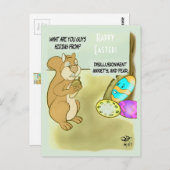 Ostereier verstecken postkarte (Vorne/Hinten)