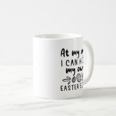 Ostereier versteckt kaffeetasse (VorderseiteRechts)